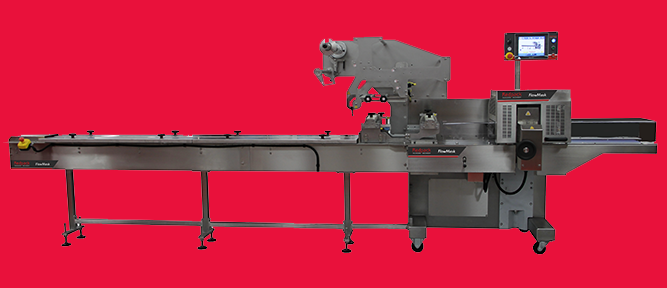 rental of flow wrapped machines redpack packaging machinery